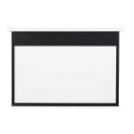 Rollo-Zug-Leinwand 234x132 cm (Format 16:9 Breitbild) Tuch: mattweiß, 